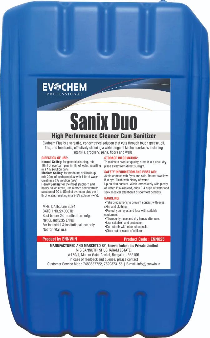 High Performance Cleaner cum Sanitizer product image